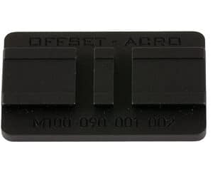 Reptilia AUS Offset Mount for Aimpoint ACRO in black anodized finish
