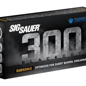 Sig Sauer .300 AAC Blackout 194 gr Max Expansion 20-count ammunition box