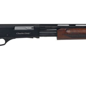 Charles Daly 301 Field Compact 20ga 22in pump shotgun walnut stock black finish