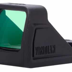Viridian RFX11 1x 3 MOA green dot reflex sight, black