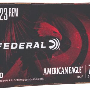 Federal American Eagle .223 Rem 75 gr Total Metal Jacket 20-round box