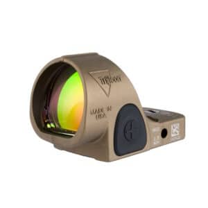 Trijicon SRO 1 MOA adjustable LED reflex red dot sight in Coyote Brown