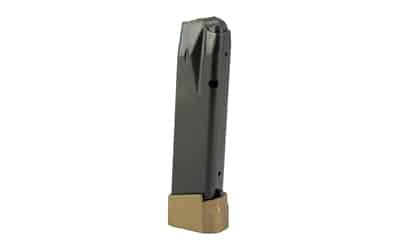 Canik TTI Combat 9mm 18rd magazine with bronze +3 extension