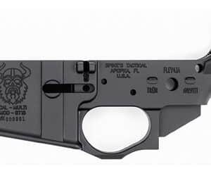 Spikes Tactical STLS031 stripped lower receiver black anodized 7075 aluminum