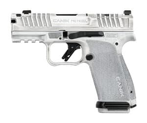 CANIK METE MC9 PRME 9mm 3.64 inch barrel white polymer frame optics ready