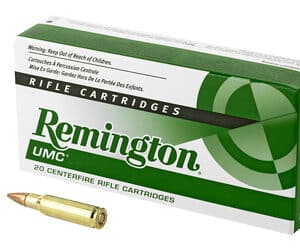 Remington UMC 6.8mm Remington SPC 115gr FMJ 20-round box front