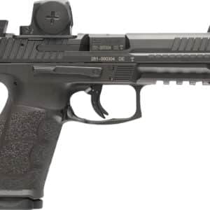 Heckler & Koch VP9A1 F 9mm pistol with Vortex CCW optic, 4.53-inch barrel, black polymer frame