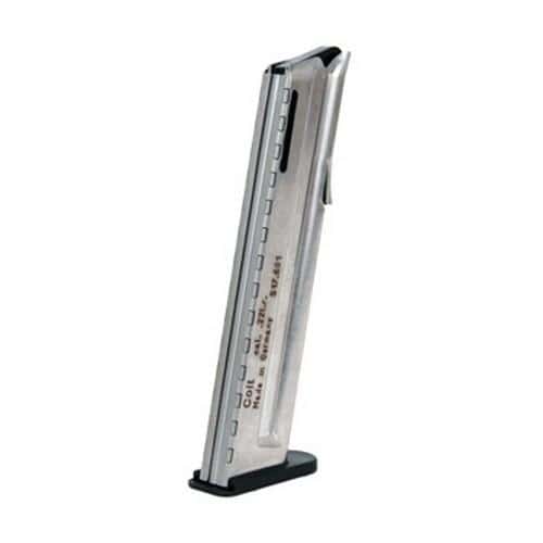 Walther/Hammerli Colt 1911 .22 LR 10rd detachable magazine, stainless steel components