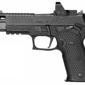 SIG SAUER P226 Zev 9mm pistol with ROMEO1 Pro and Black G10 Zev grips