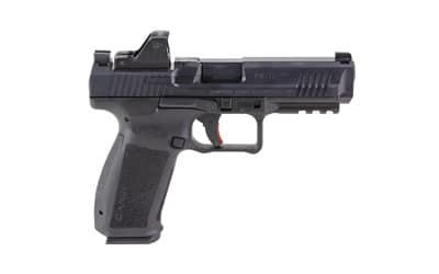 Canik METE SFT One 9mm pistol with MeCanik MO1 red dot, black finish