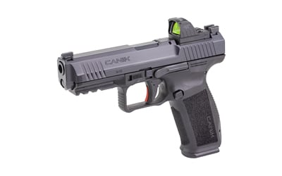 Canik METE SFT One 9mm pistol with MeCanik MO1 red dot, black finish