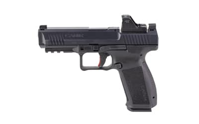 Canik METE SFT One 9mm pistol with MeCanik MO1 red dot, black finish