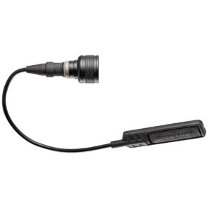 SureFire UE07 remote switch assembly for Scout Light with 7-inch cable, black