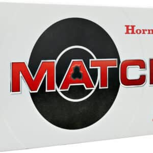 Hornady Vintage Match 8x57 JS 196 gr polymer-tipped ammunition box, 20 rounds