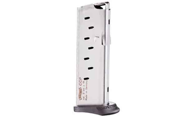 Walther CCP 8-round 9mm stainless steel replacement magazine