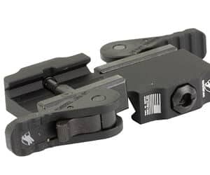 InfiRay AC36 Micro-MQD quick-detach Picatinny mount, black anodized
