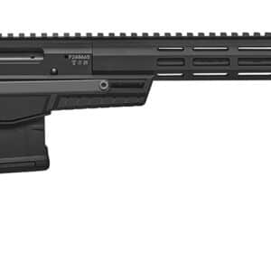 CZ 600 Plus Trail 7.62x39 black chassis rifle with PDW stock and threaded muzzle