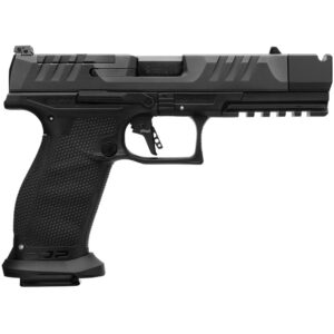 Walther PDP Pro-X PMM full-size 9mm pistol, 4.6 inch threaded barrel, black, three magazines included