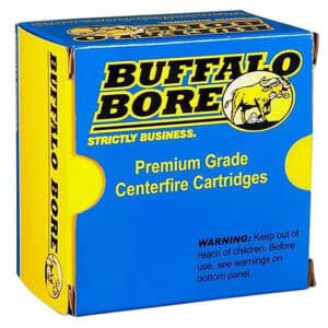 Buffalo Bore 21A20 10mm 200gr FMJ Flat Nose - box of 20 rounds