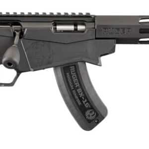Ruger Precision Rimfire .17 HMR rifle with 18-inch threaded barrel and M-LOK handguard