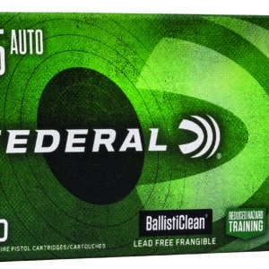 Federal BallistiClean RHT .45 ACP 155gr lead-free frangible 50-round box product image