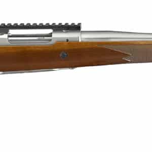 Ruger Hawkeye Hunter 6.5 Creedmoor with 22 inch threaded satin stainless barrel and American walnut stock