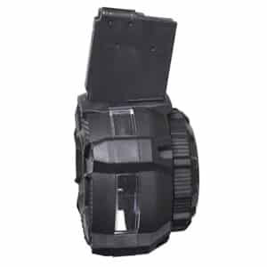 ProMag 65-round AR-15 drum magazine black DuPont Zytel polymer with capacity window