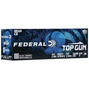 Federal Top Gun 20 Gauge 2.75 in 7/8 oz Size 8 100-count box