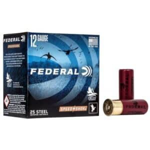 Federal Speed-Shok 12ga 2-3/4" #3 steel 1-1/8oz shotshells 25rd box
