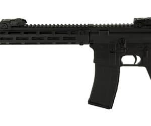 Tippmann Arms M4-22 PRO Compact 11-inch .22 LR pistol in black, side view