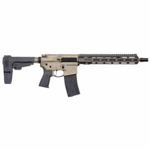 Q Sugar Weasel 13 inch 5.56 NATO pistol with SBA3 brace and M-LOK handguard