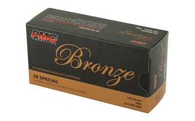 PMC Bronze .38 Special 132gr FMJ 50rd box product image