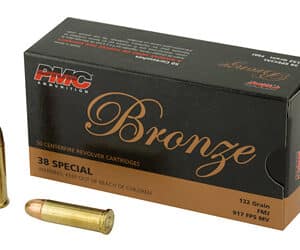 PMC Bronze .38 Special 132gr FMJ 50rd box product image