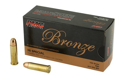 PMC Bronze .38 Special 132gr FMJ 50rd box product image