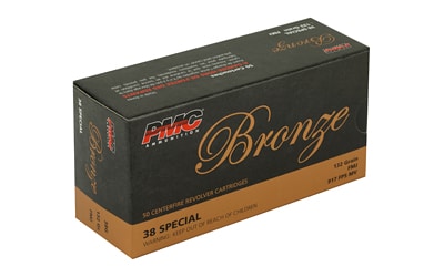 PMC Bronze .38 Special 132gr FMJ 50rd box product image