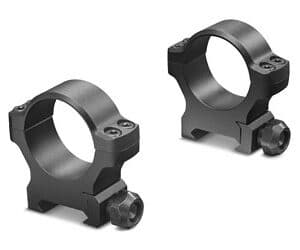 Leupold BackCountry 34mm high cross-slot scope rings matte black