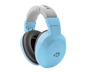 Walkers infant passive ear muffs baby blue over-the-head with growband