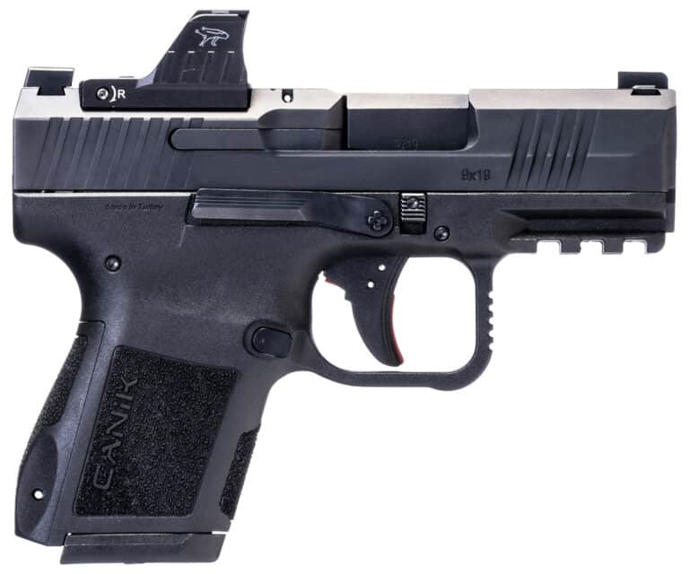 Canik METE MC9 9mm pistol 3.18in black with MeCanik MO1 optic and two magazines