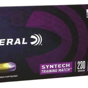 Federal Syntech 45 ACP 230 gr TSJ training ammunition 50-count box