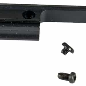 Crickett 80044 left-hand scope mount, matte black, 3/8 dovetail