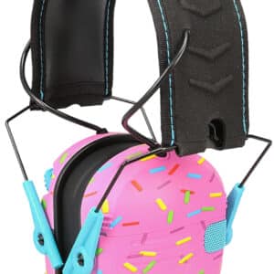 Walkers Razor Slim electronic earmuff Pink Sprinkles 23 dB NRR