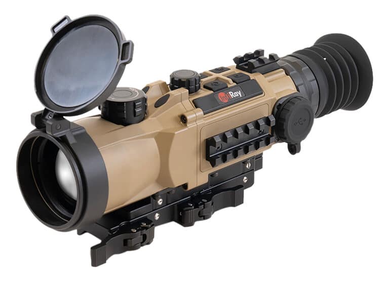 InfiRay Outdoor RICO HYBRID HYL50W 3x 50mm thermal sight angled view