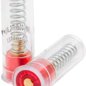 Carlsons red 20 Gauge plastic snap caps, spring-loaded striking, 2-pack
