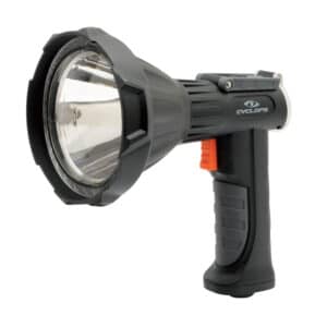 Cyclops CYCSP1600 RS 1600 lumen rechargeable spotlight black polymer aluminum