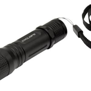 Cyclops TF-150 tactical flashlight 150 lumens black anodized