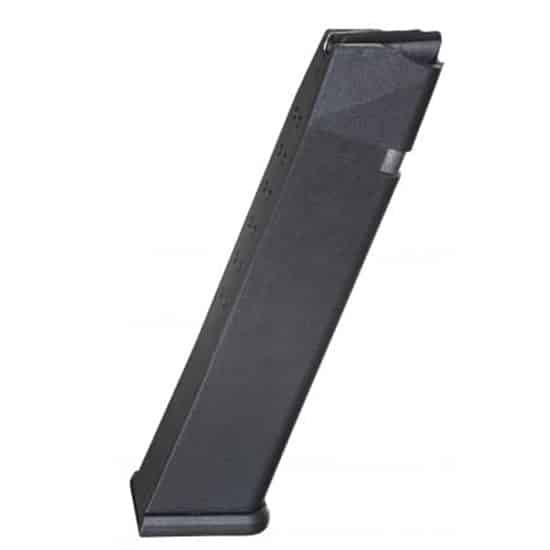 ProMag GLKA17 22-round .45 ACP Glock magazine, black DuPont Zytel