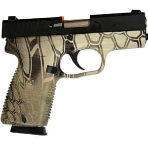 Kahr CW9 9mm Kryptek frame compact handgun side view