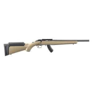Ruger American Rimfire 17 HMR 16-inch threaded barrel Flat Dark Earth synthetic stock