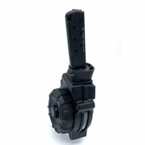 ProMag DRMA104 30-round drum magazine for Bersa Thunder 380 .380 ACP, black