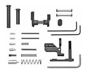 ARMASPEC AR10 Gun Builders Kit black product image - less trigger group and grip